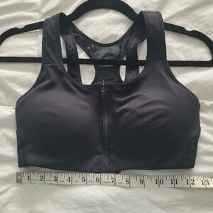 Nike Black Strappy Sports Bra Medium Support